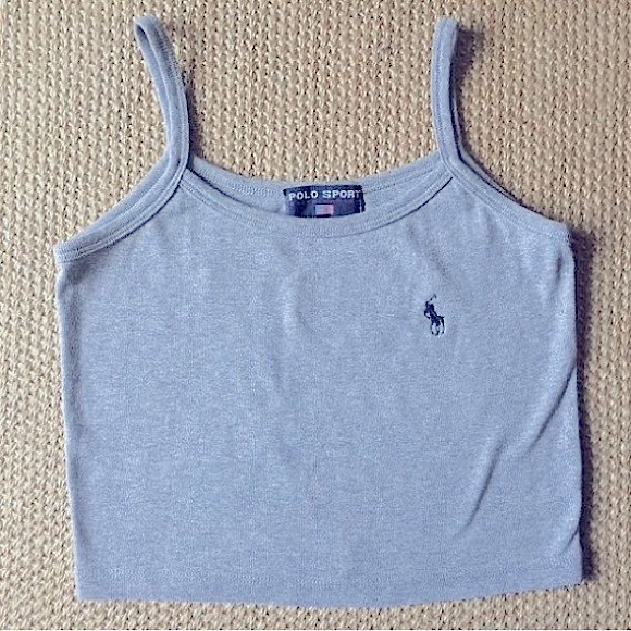 Polo by Ralph Lauren | Tops | Polo Tank Top Crop Top | Poshmark